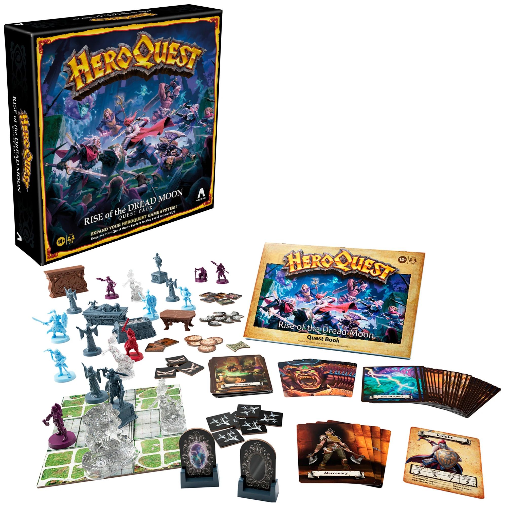 HeroQuest : Rise of the Dread Moon - Quest Expansion